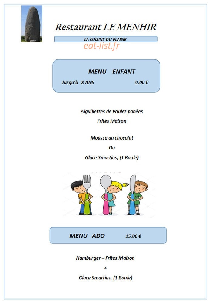 Le Menhir — carte page 7