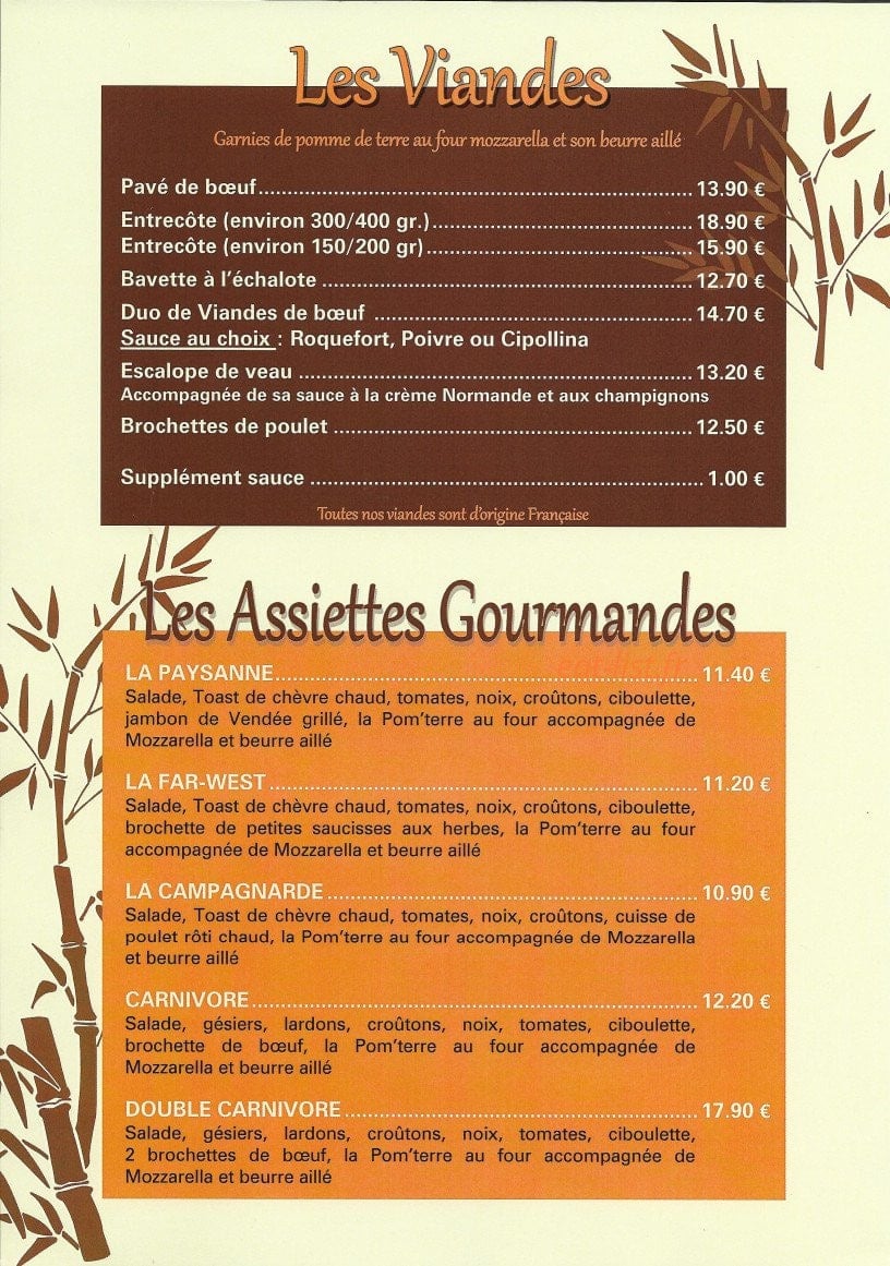 La Cipollina — carte page 2