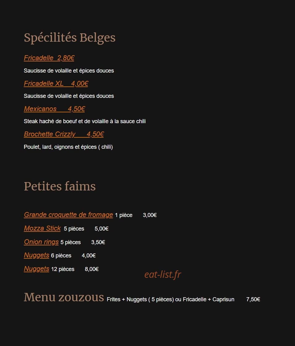Le P'tit Couple — carte page 4