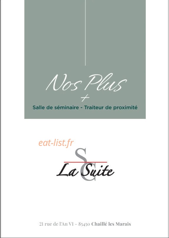 La Suite — carte page 8