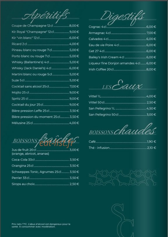 La Suite — carte page 6