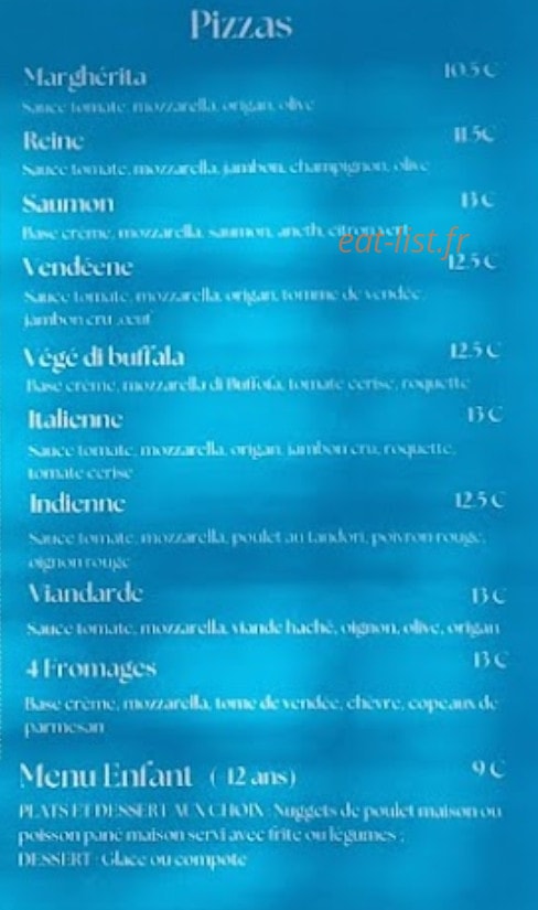 Les Flots Bleus — carte page 3