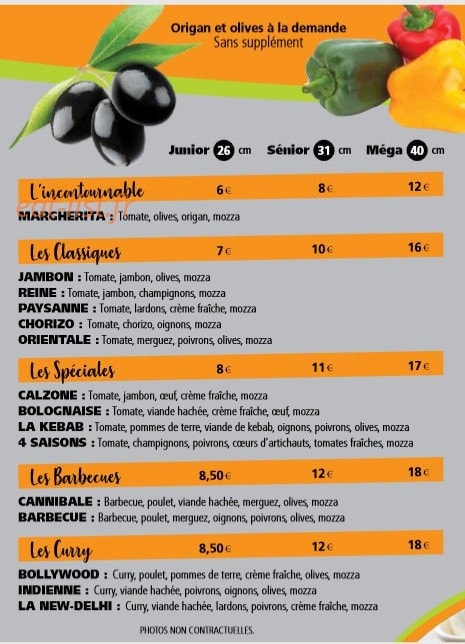 Pizza pp — carte page 3