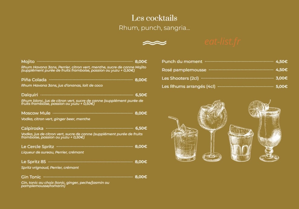 Le Cercle — carte page 7