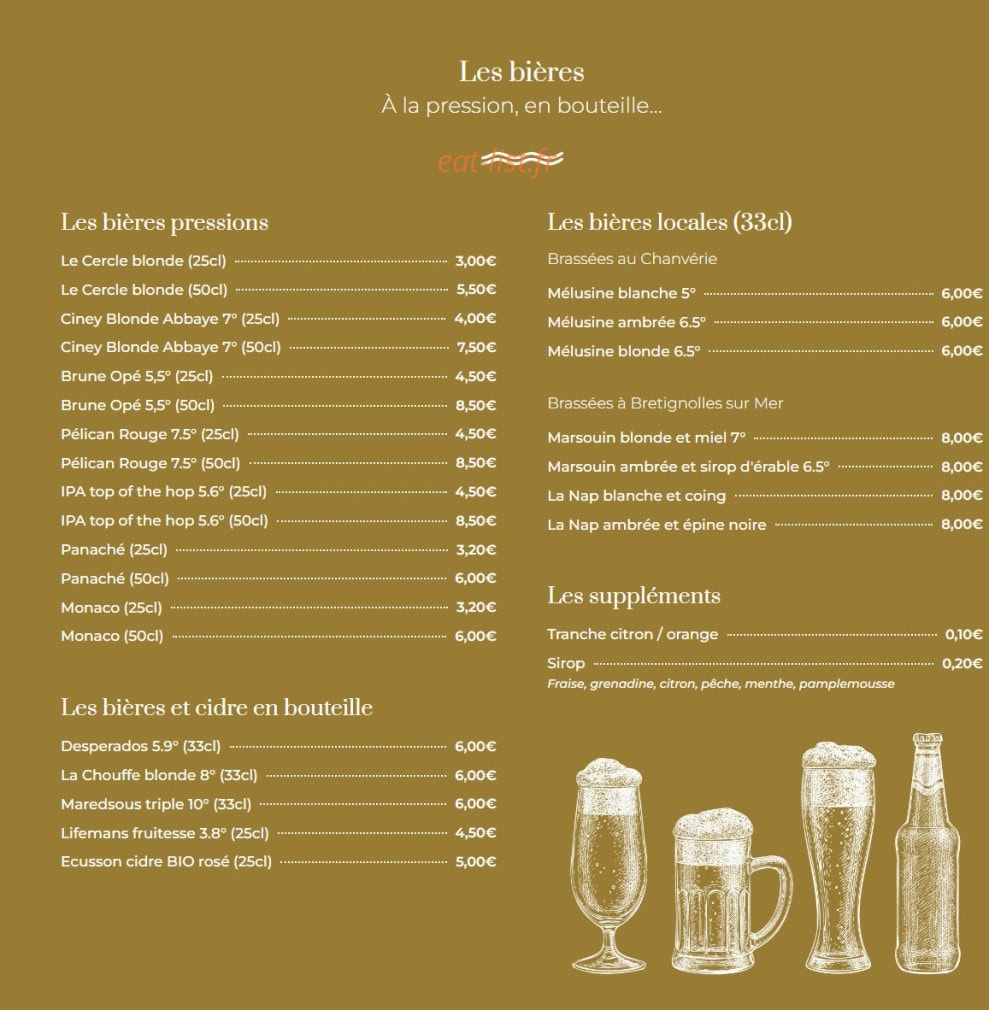 Le Cercle — carte page 5