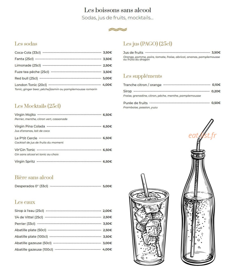 Le Cercle — carte page 4