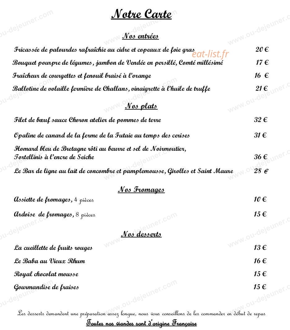 Château Boisniard — carte page 3