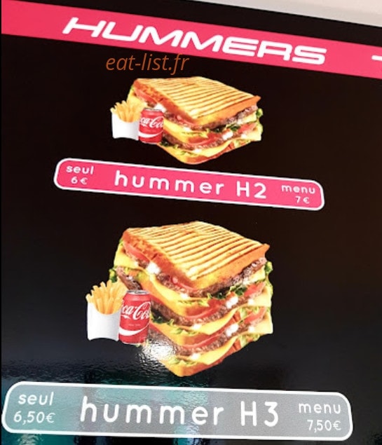 Bee Bop Kebab — carte page 3