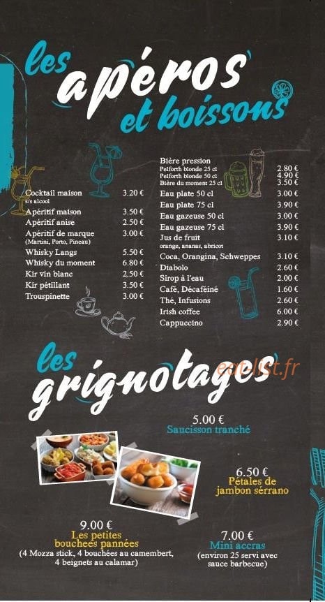 Fun resto — carte page 5