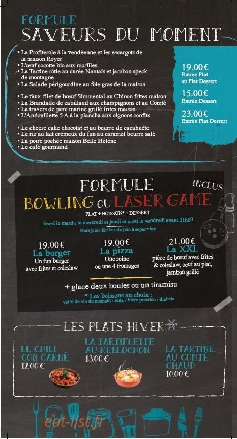 Fun resto — carte page 6