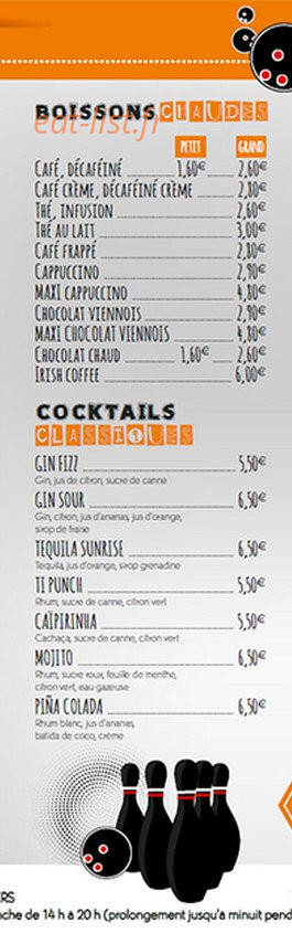Fun resto — carte page 10