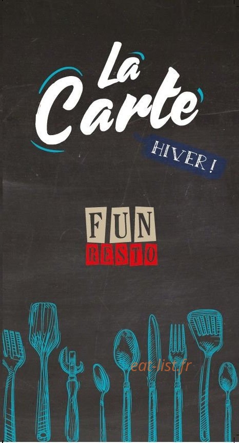 Fun resto — carte page 1