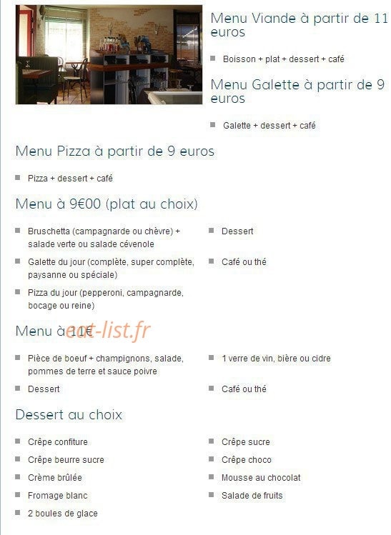 Le Chat Huant — carte page 3