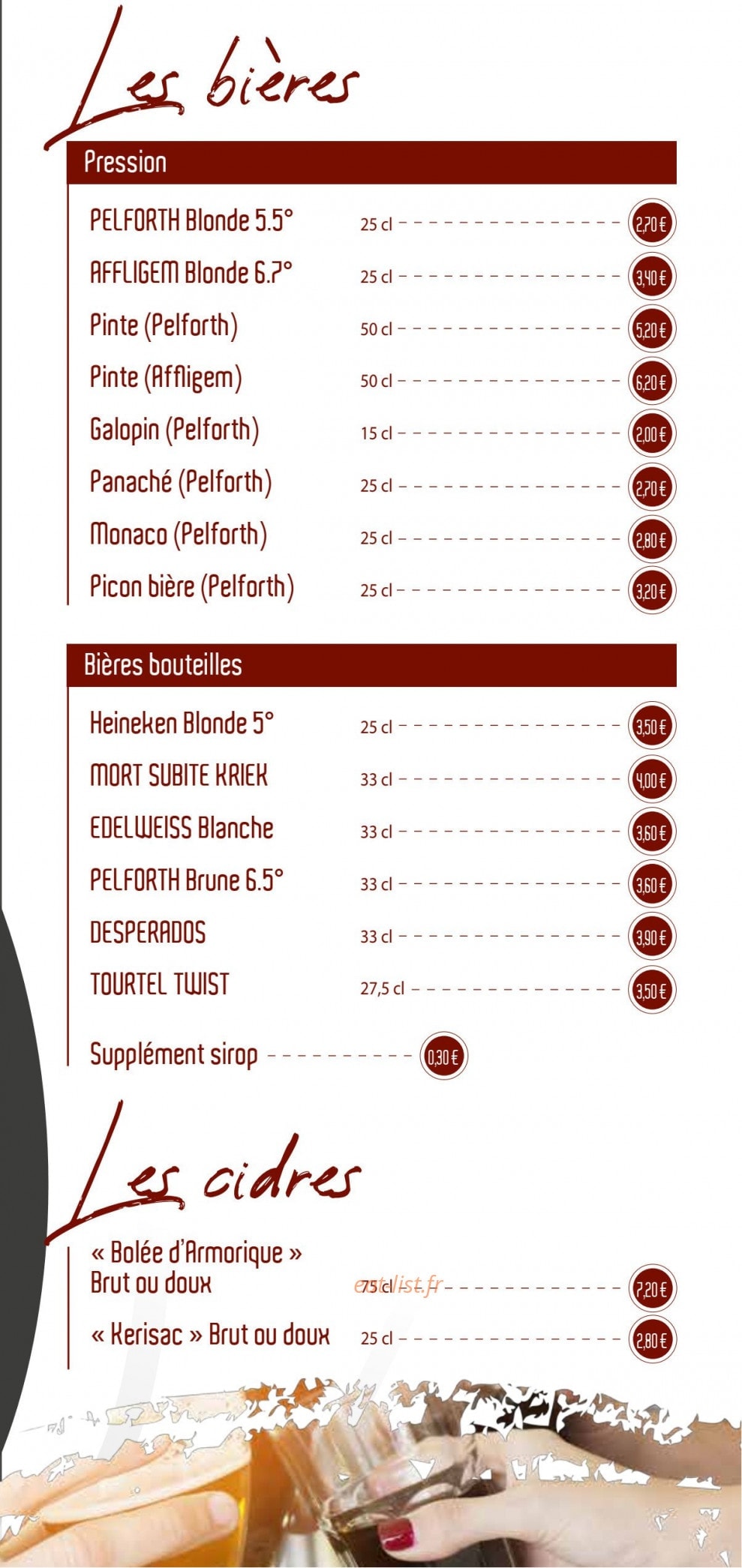 Le Clodelice — carte page 14