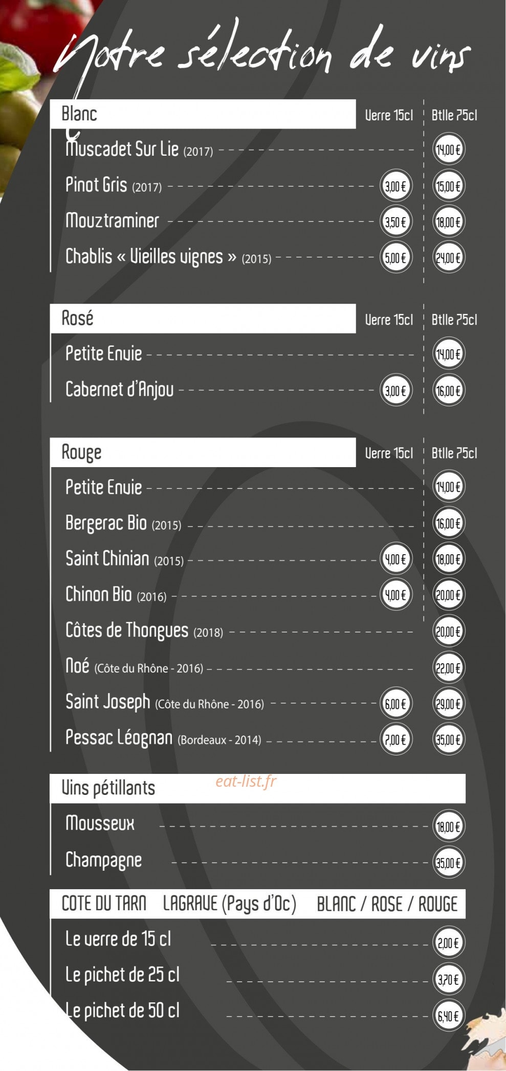 Le Clodelice — carte page 13