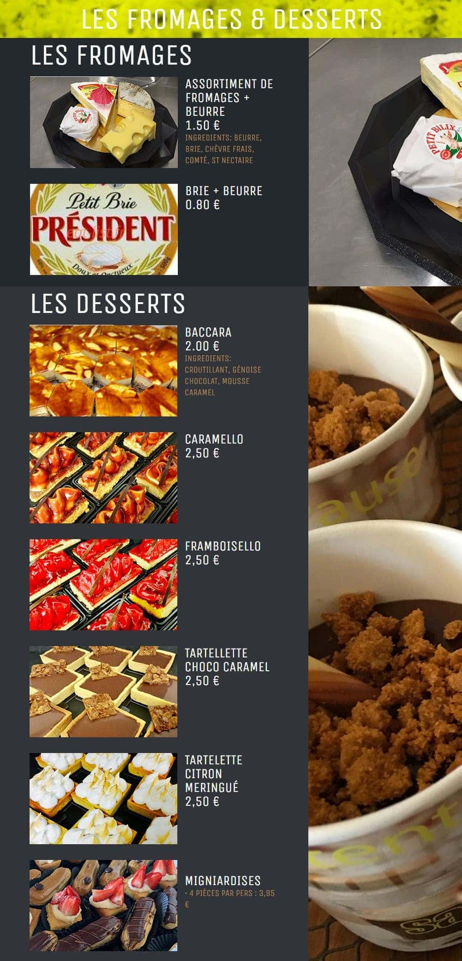 Le Clodelice — carte page 20