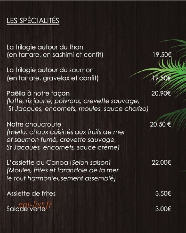 Canoa — carte page 6