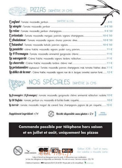 O'Komptoir — carte page 2