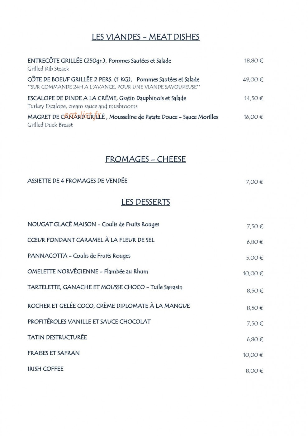 L'Océan — carte page 3