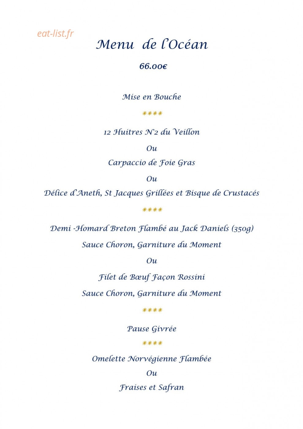 L'Océan — carte page 6