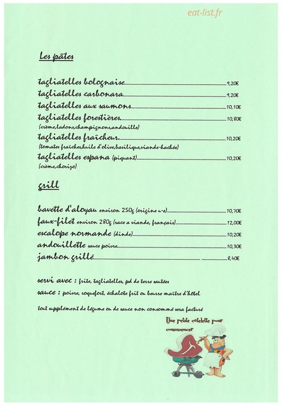 La tour de pizz — carte page 6