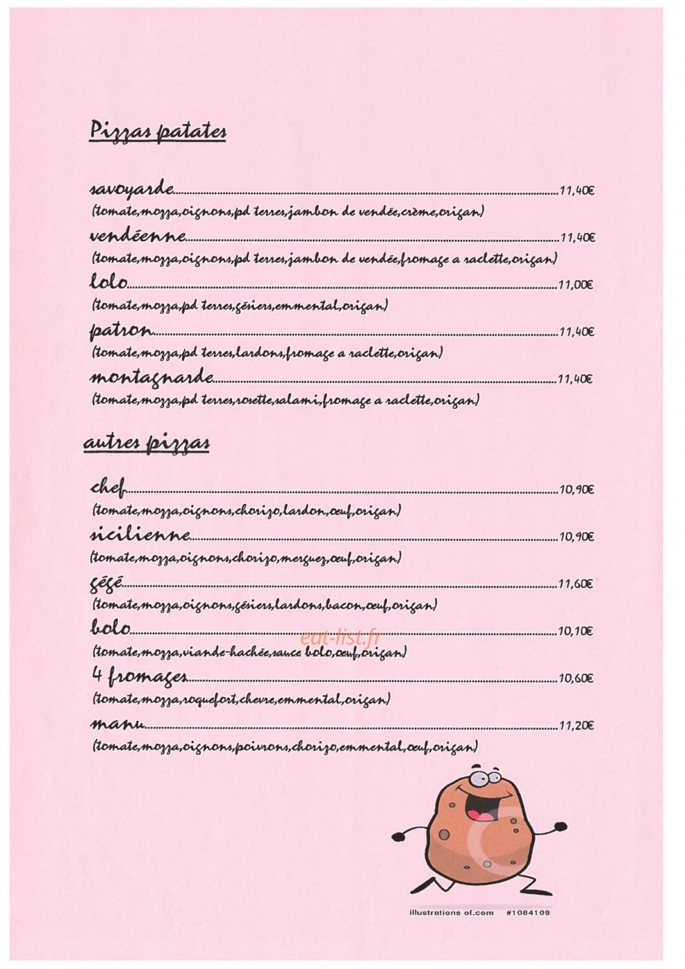 La tour de pizz — carte page 5