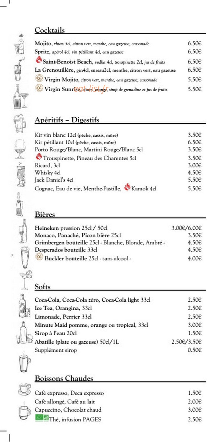 La Grenouillère — carte page 2
