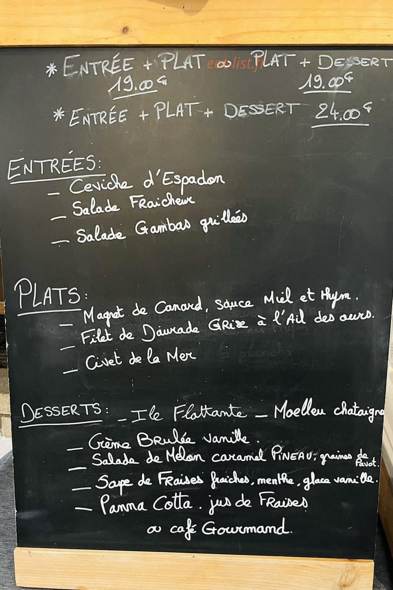 La Coussotte — carte page 1
