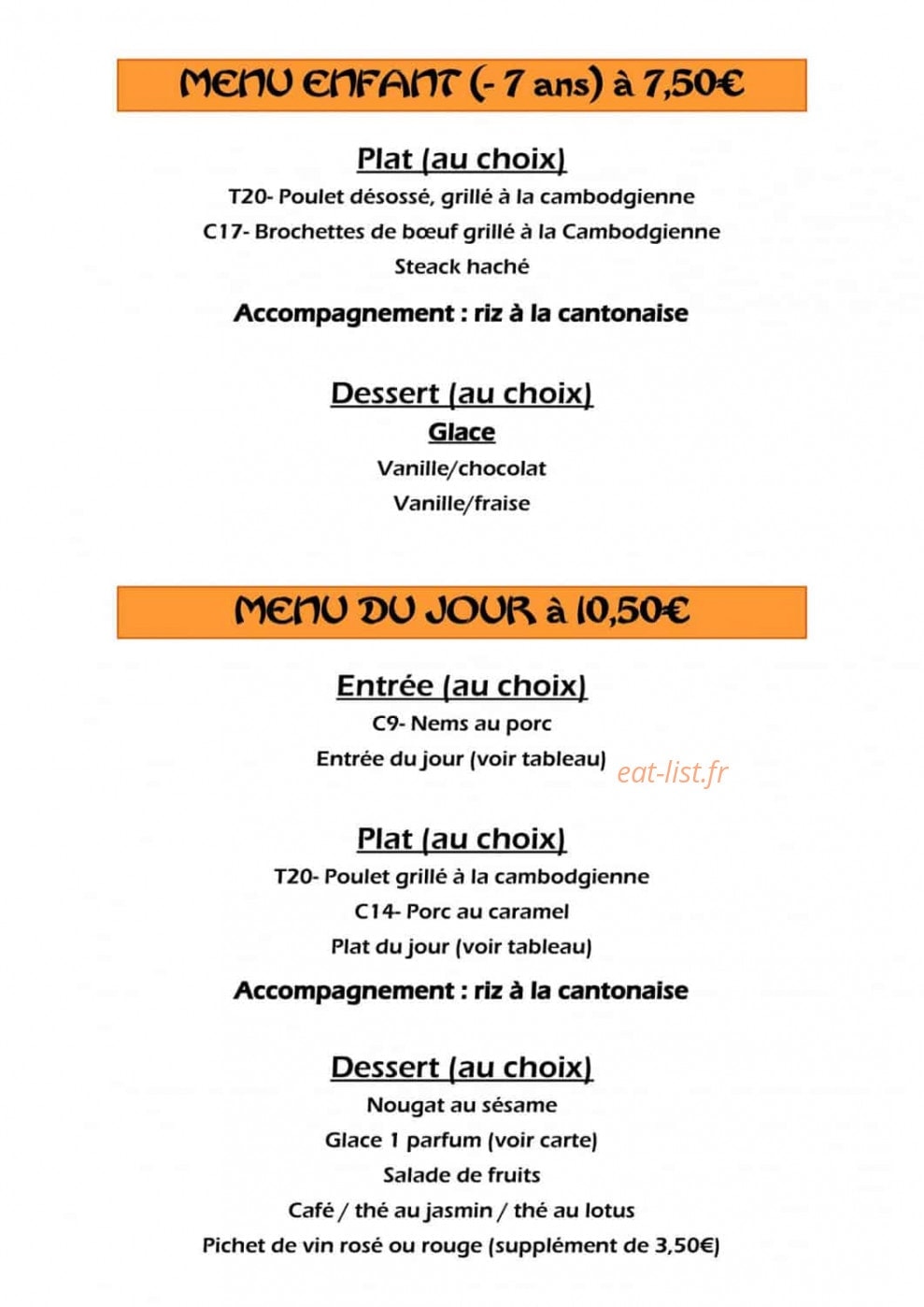 Le Bonheur d'Asie — carte page 1