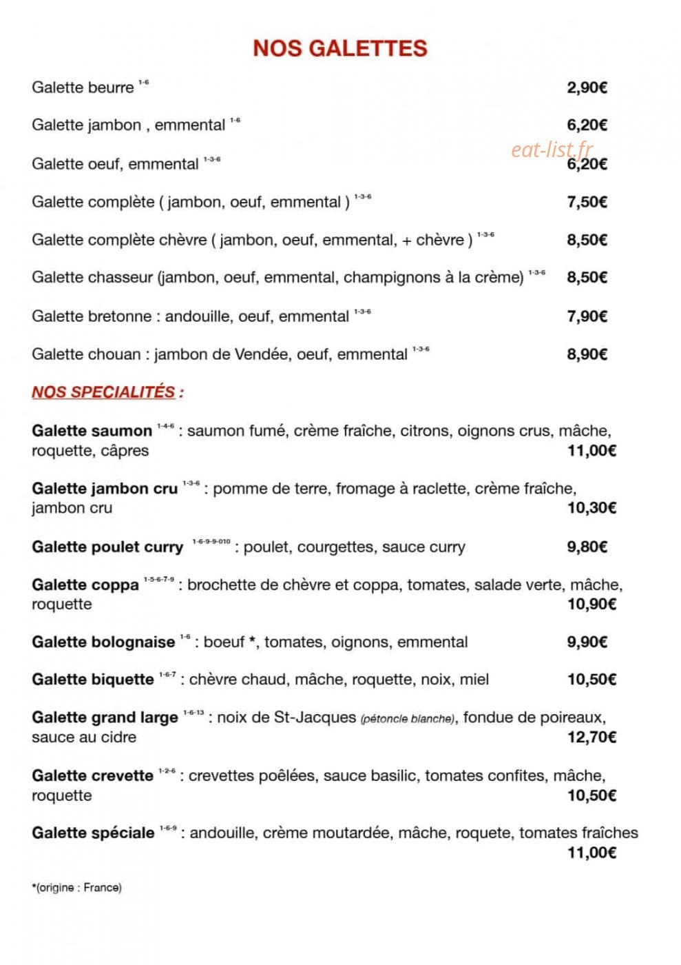 Le Troisieme — carte page 3
