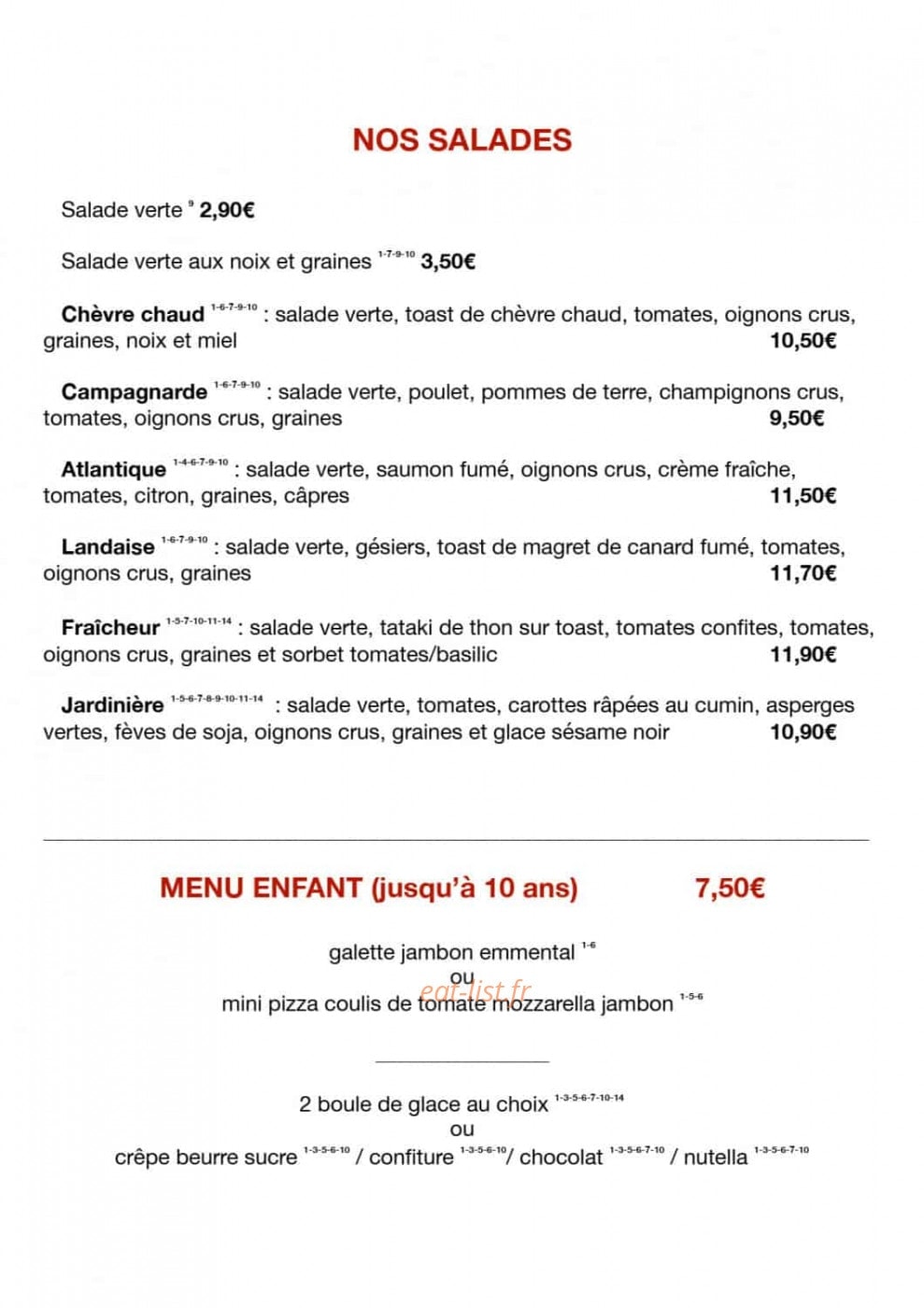 Le Troisieme — carte page 6