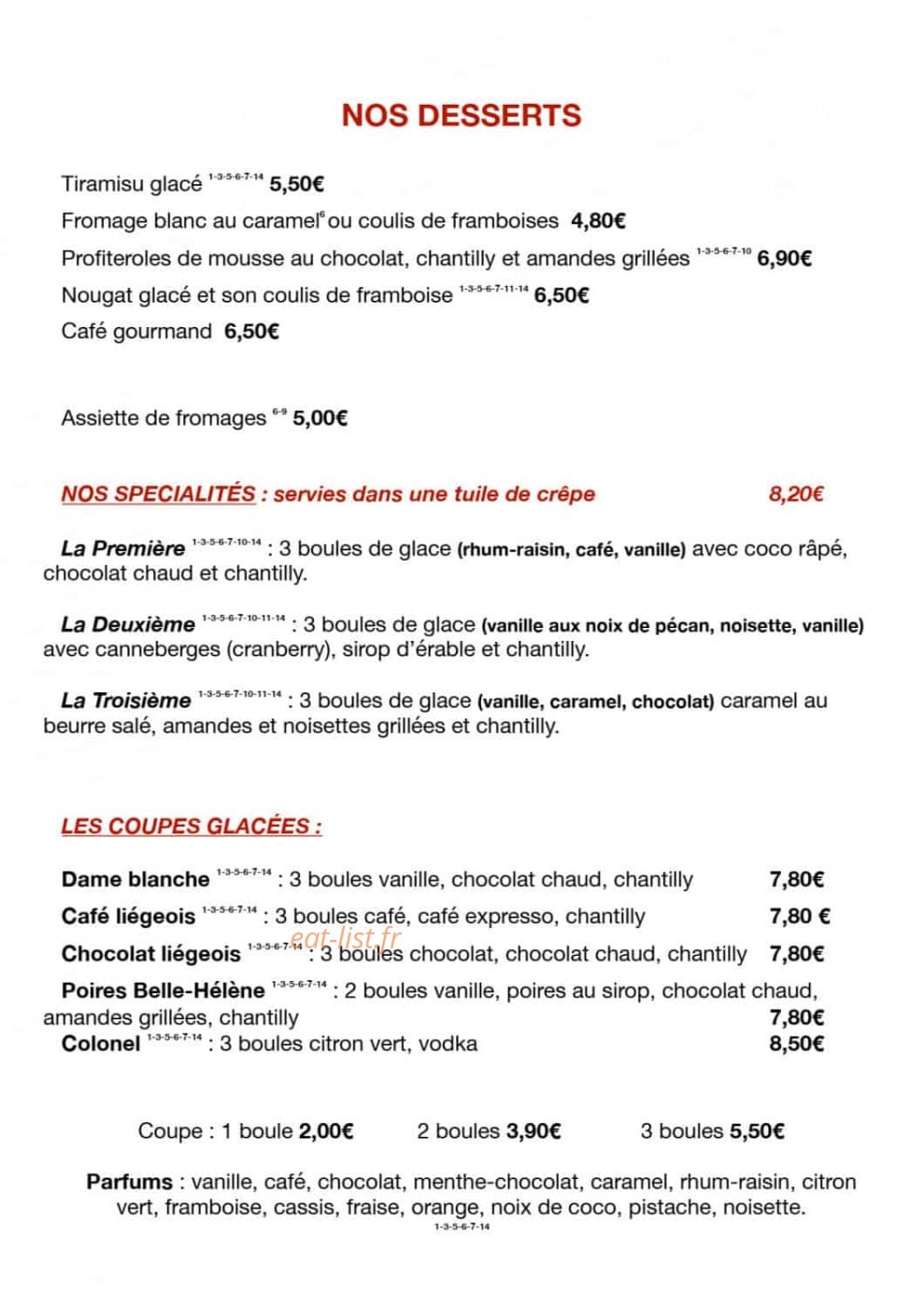 Le Troisieme — carte page 5