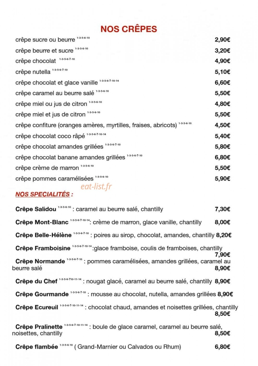 Le Troisieme — carte page 4