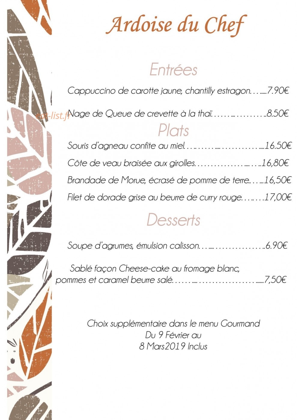 Le pont de Senard — carte page 7