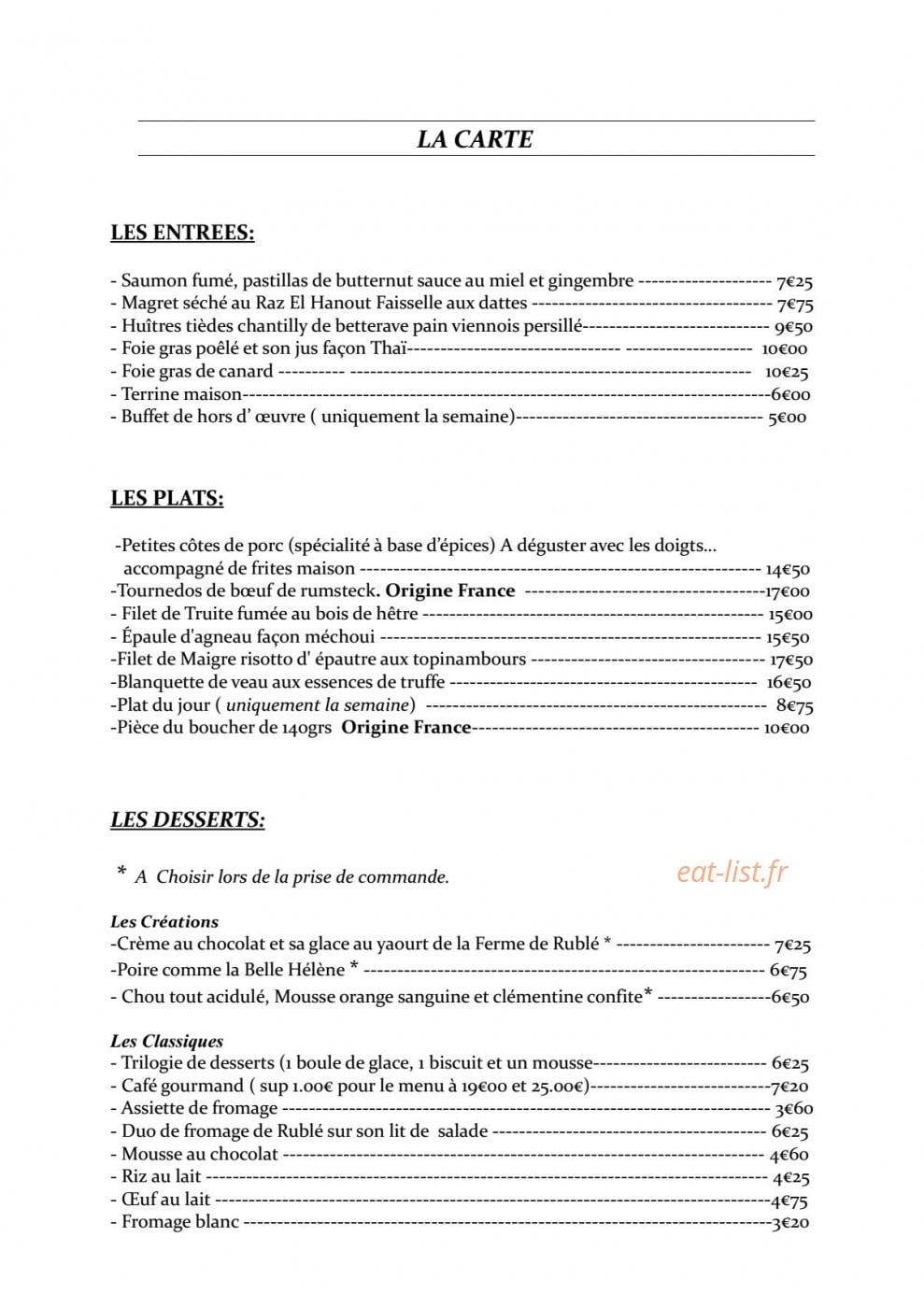 Le Moulin — carte page 3
