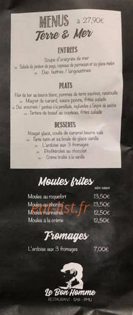 Le Bon’Homme — carte page 3