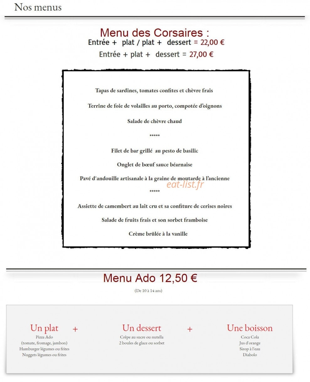 Le Bateau — carte page 1