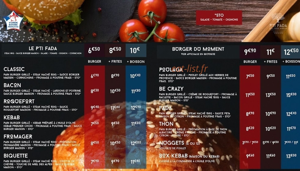 P'ti  Fada — carte page 1