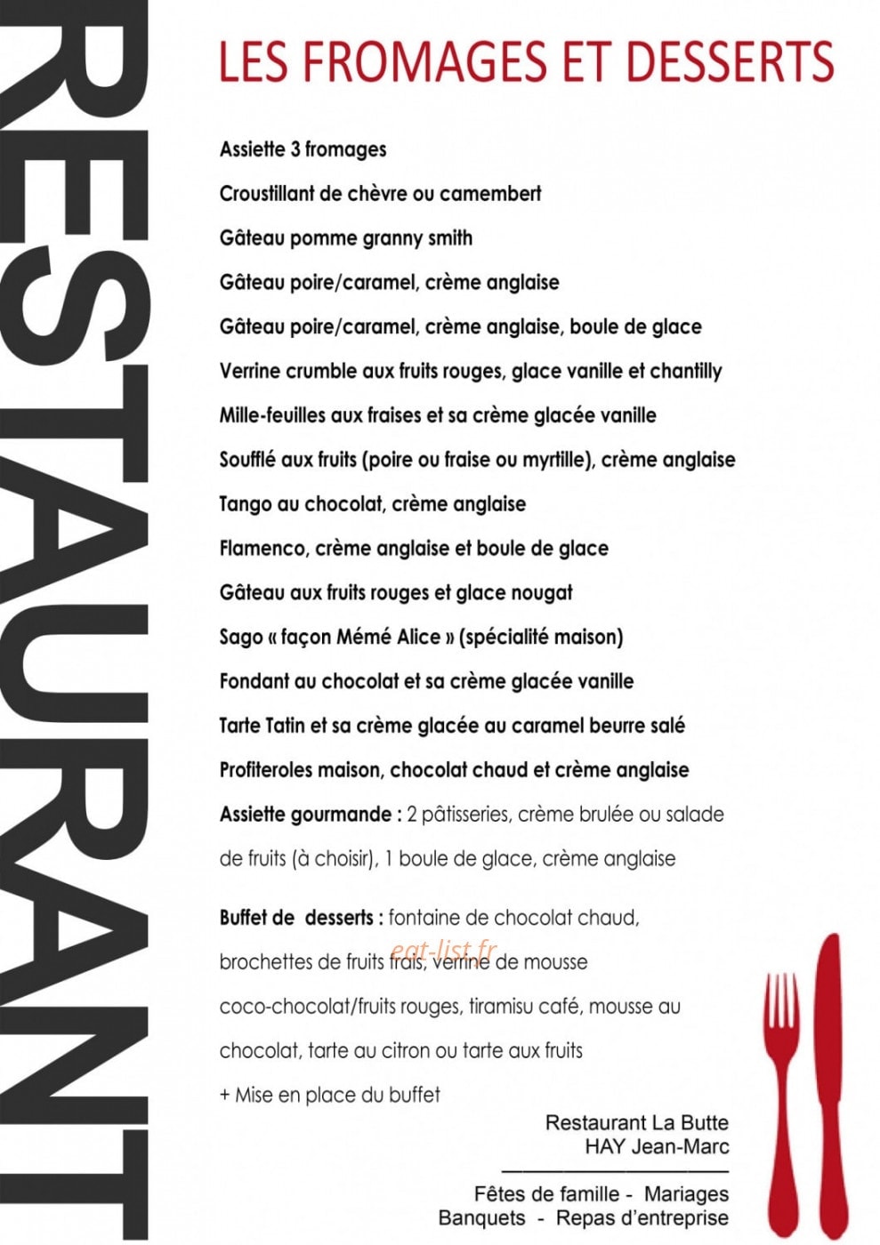La butte — carte page 4