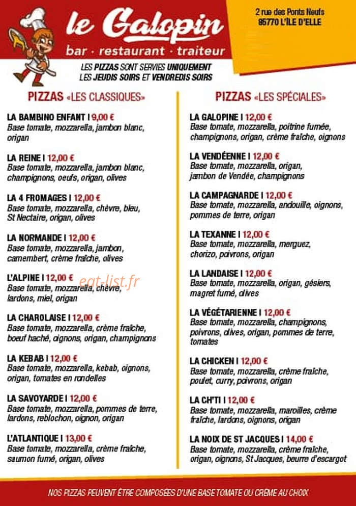 Le Galopin — carte page 1