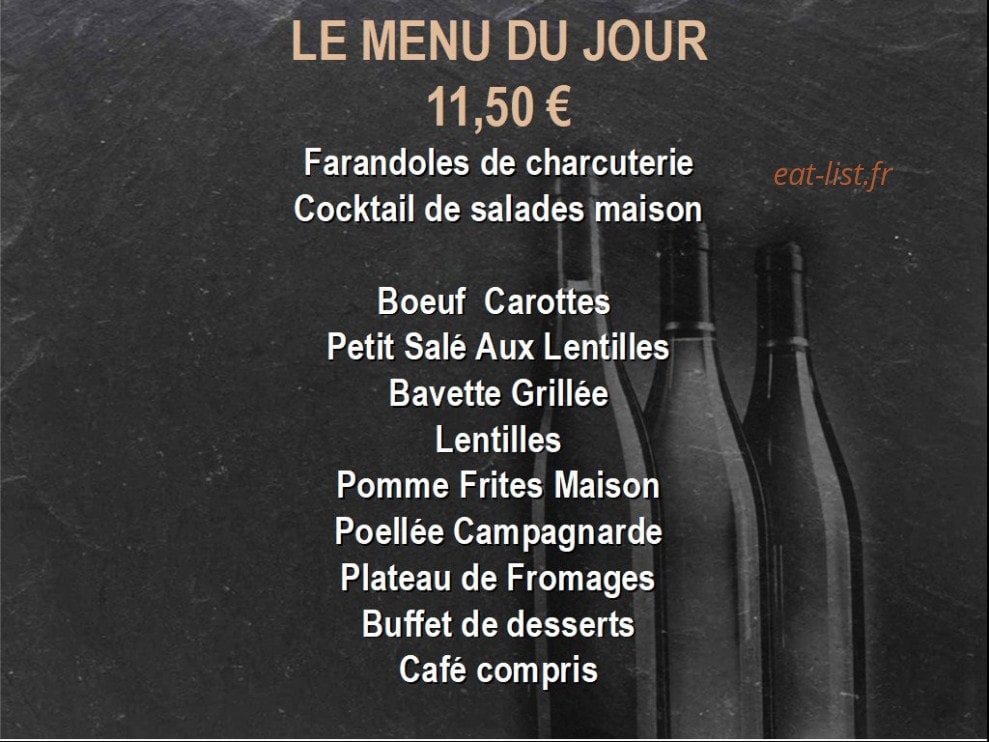 La Madelon — carte page 1