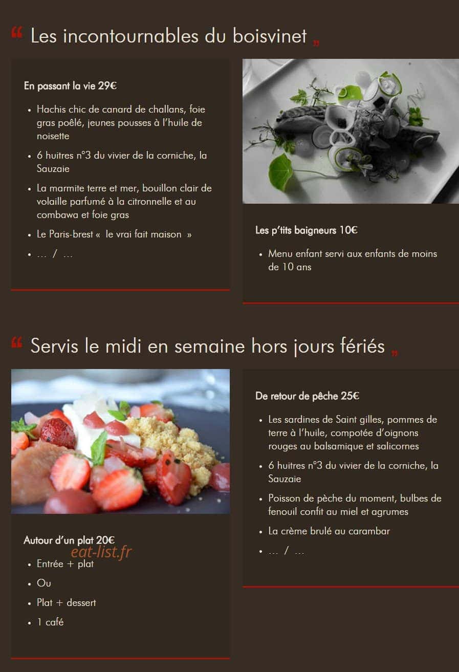 Boisvinet — carte page 2