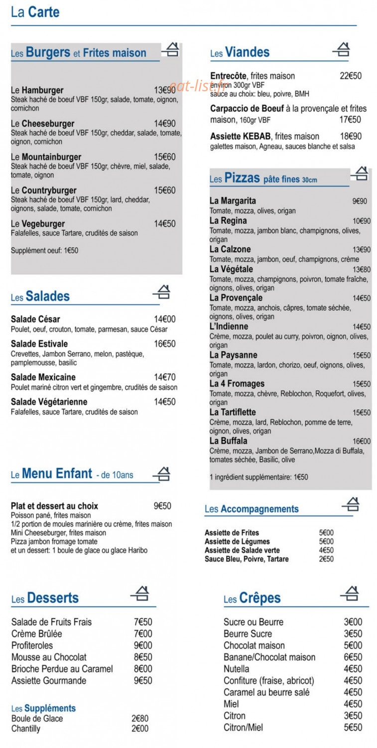 Côte et Plage — carte page 2