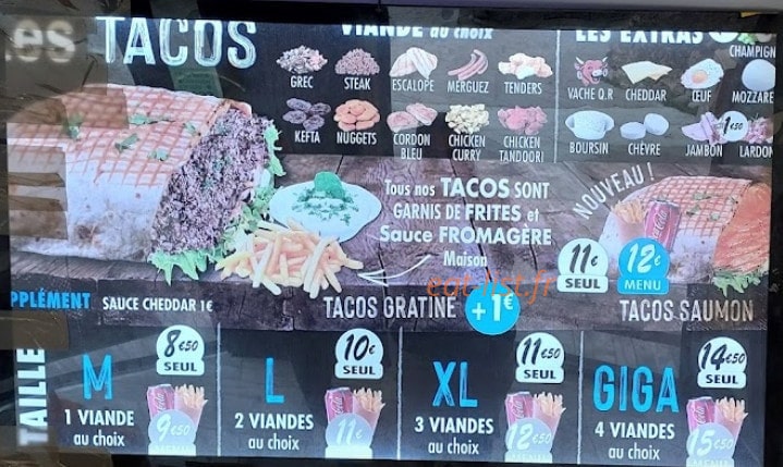 K'pital Food — carte page 2