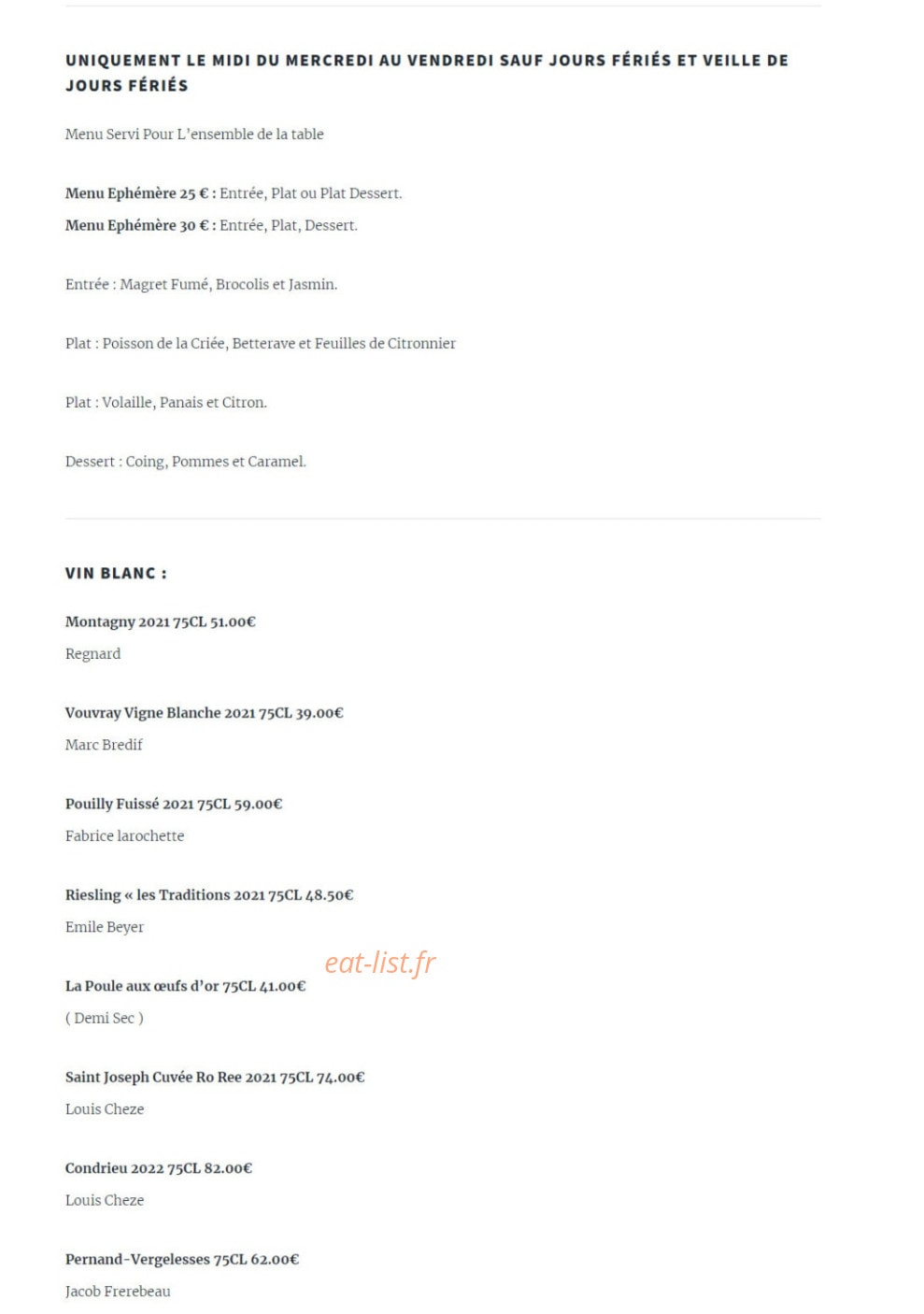 L'Inattendu — carte page 2