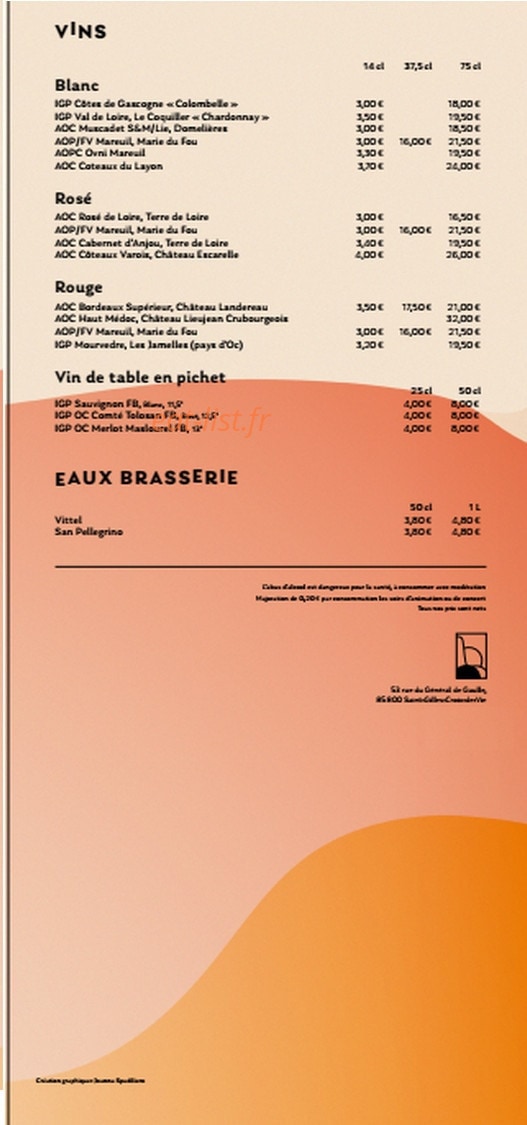 Le Grand Bleu — carte page 7