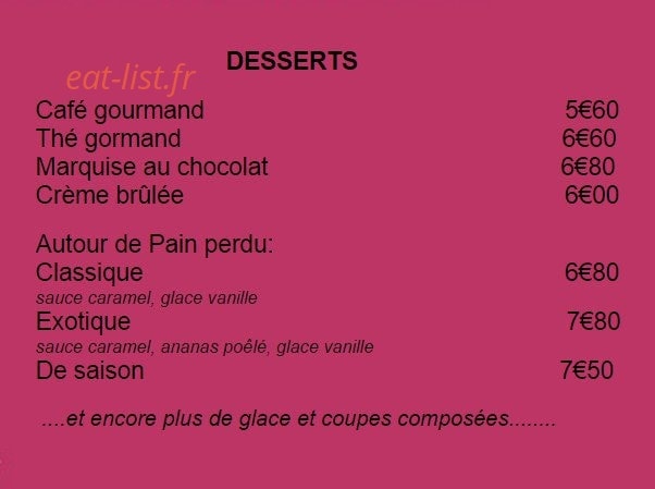 Le p'tit marché — carte page 4
