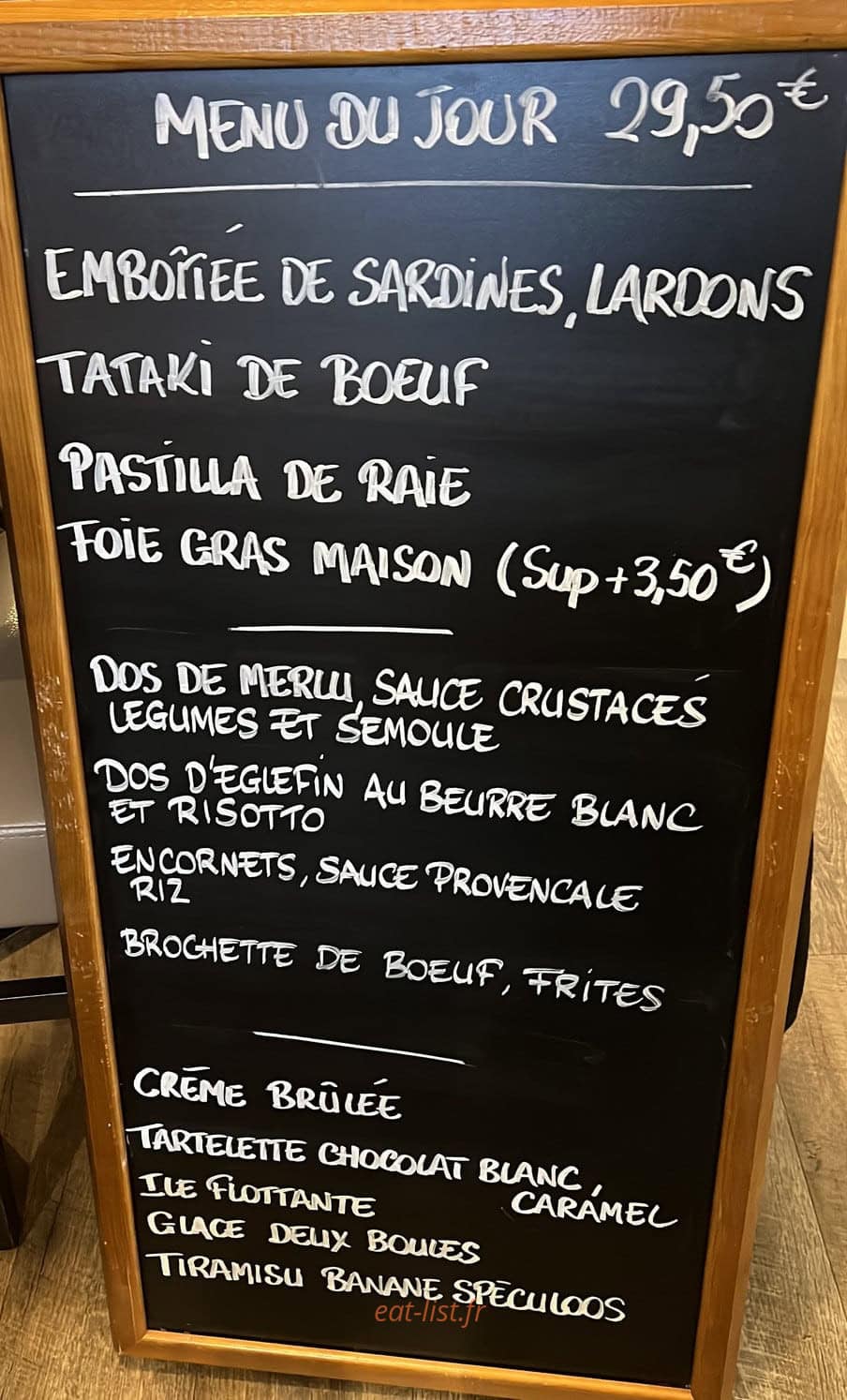 Le Saint Gilles — carte page 1