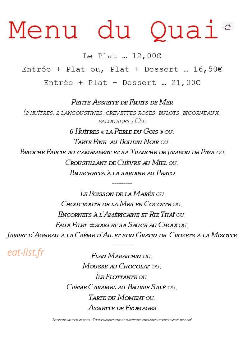 Quai 29 — carte page 1