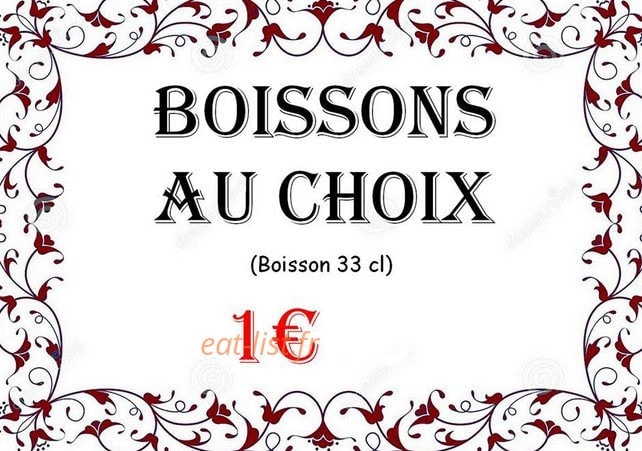 Au Bon Accueil — carte page 1